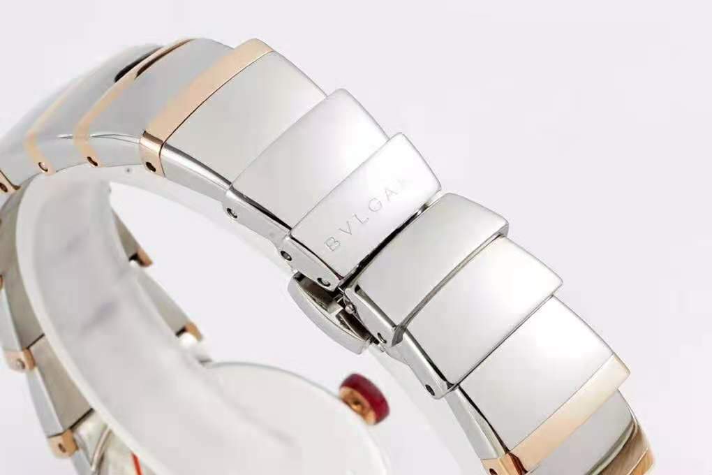 Lvcea Silver Dial in Rose Gold/Steel