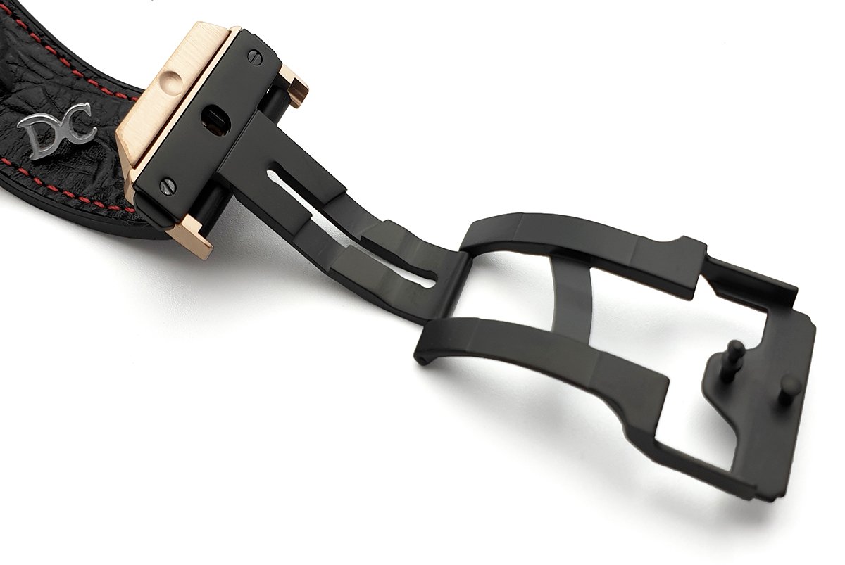 King Power F1 Grey Dial Chronograph in Rose Gold