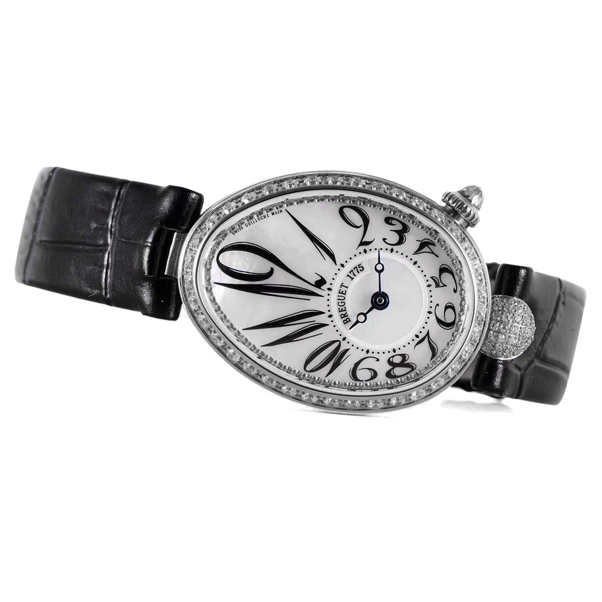 Reine de Naples in White Gold