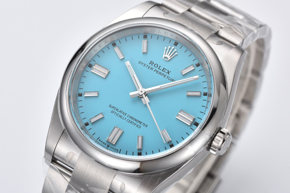 Oyster Perpetual 36mm Turquoise Blue Dial 126000