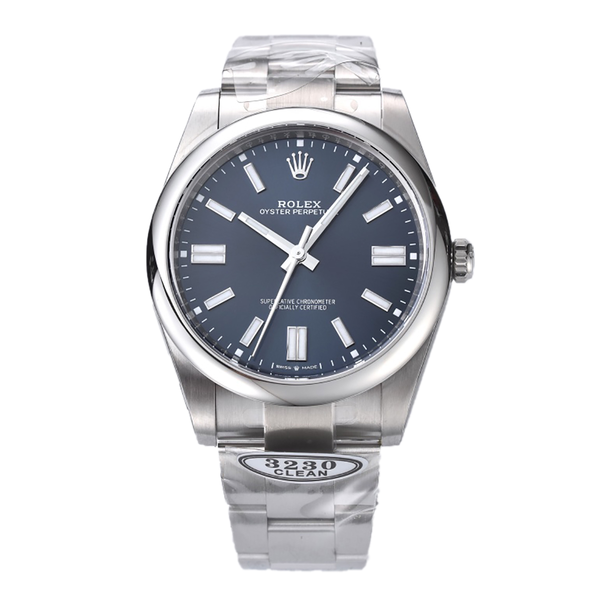 Oyster Perpetual 41mm Bright Blue Dial 124300