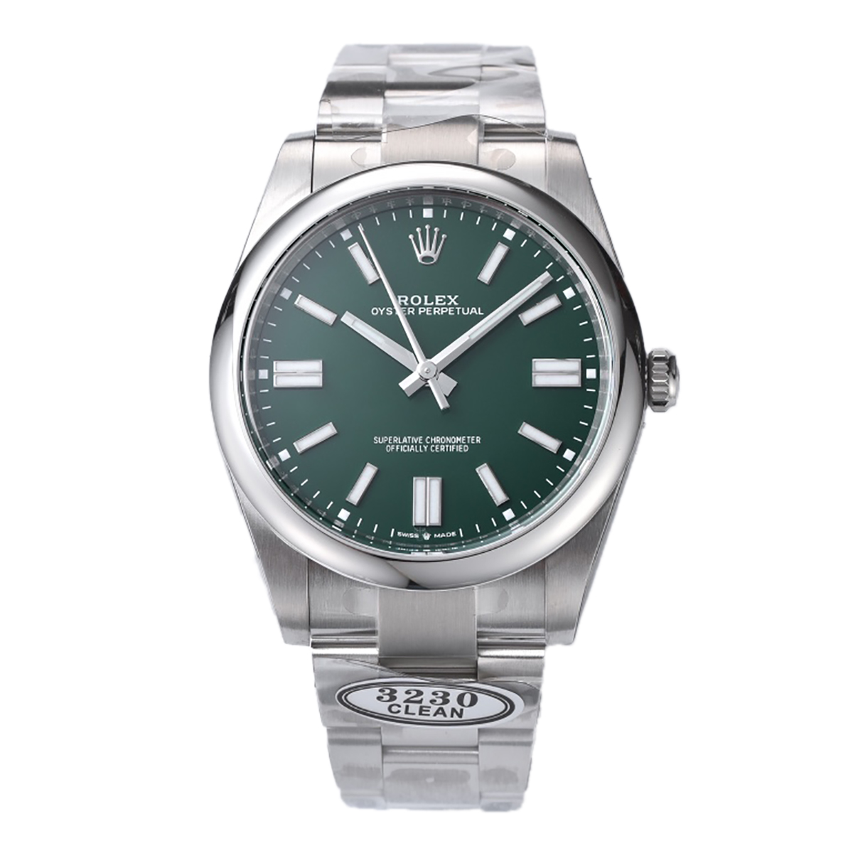 Oyster Perpetual 41mm Green Dial 124300