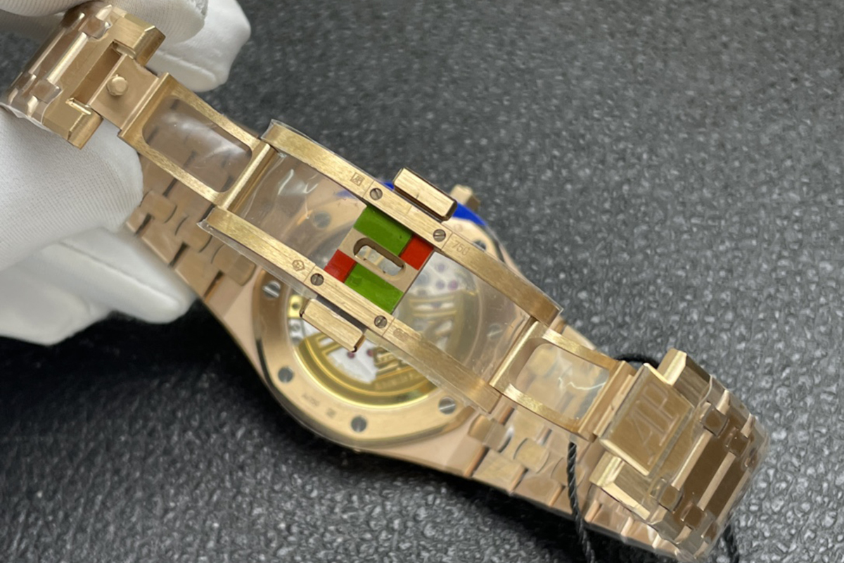 Royal Oak 16202OR 39mm Grey Dial in Rose Gold