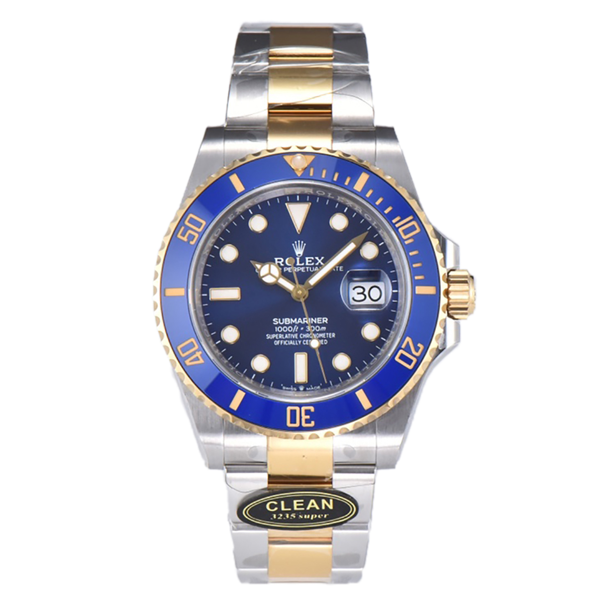 Submariner 41 126613LB Blue Ceramic in 2 Toned