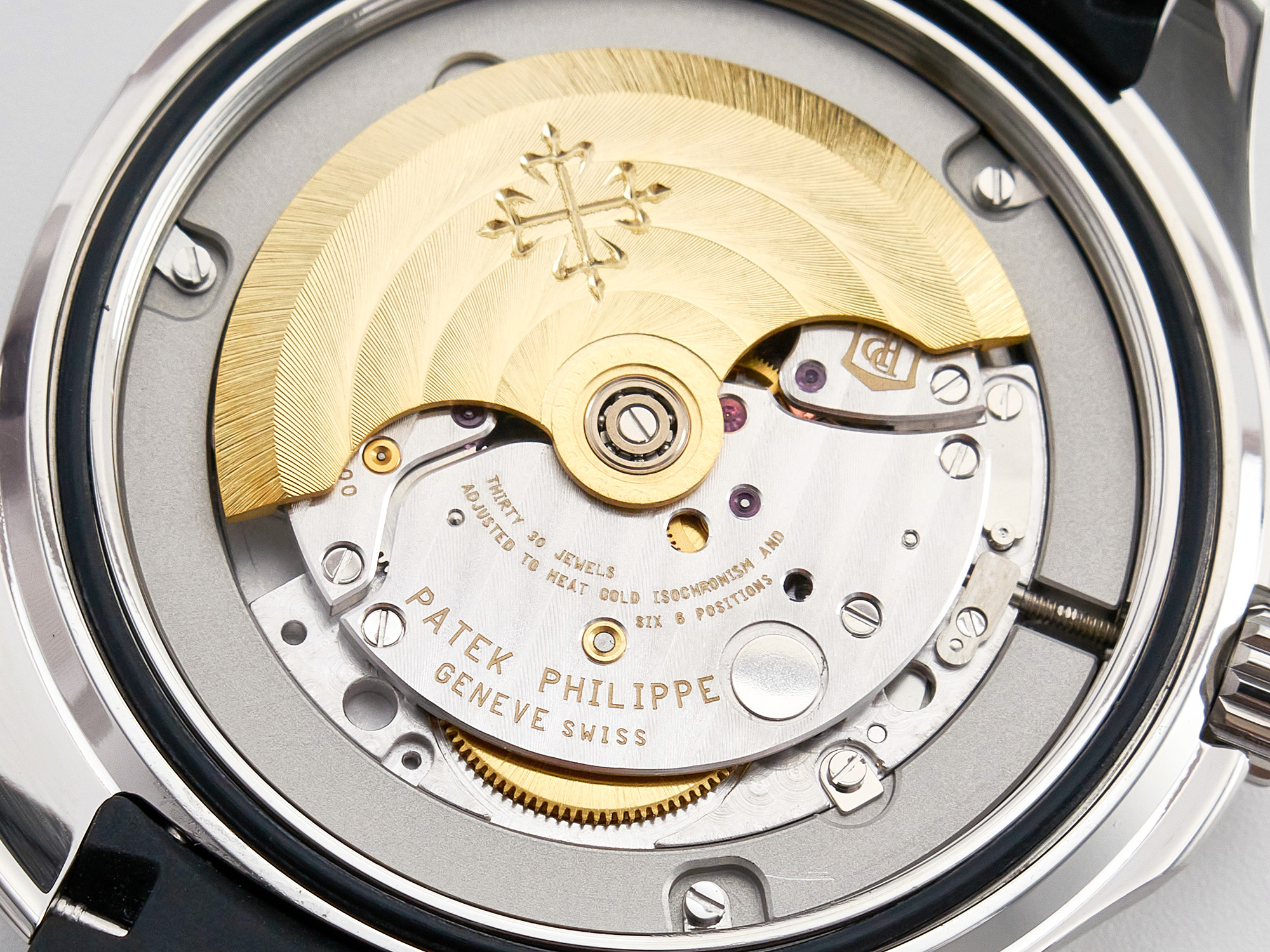 Aquanaut 5167 40mm SS 3KF 1:1 Best Edition Black Dial on Black Rubber Strap A330 S*per Clone V3