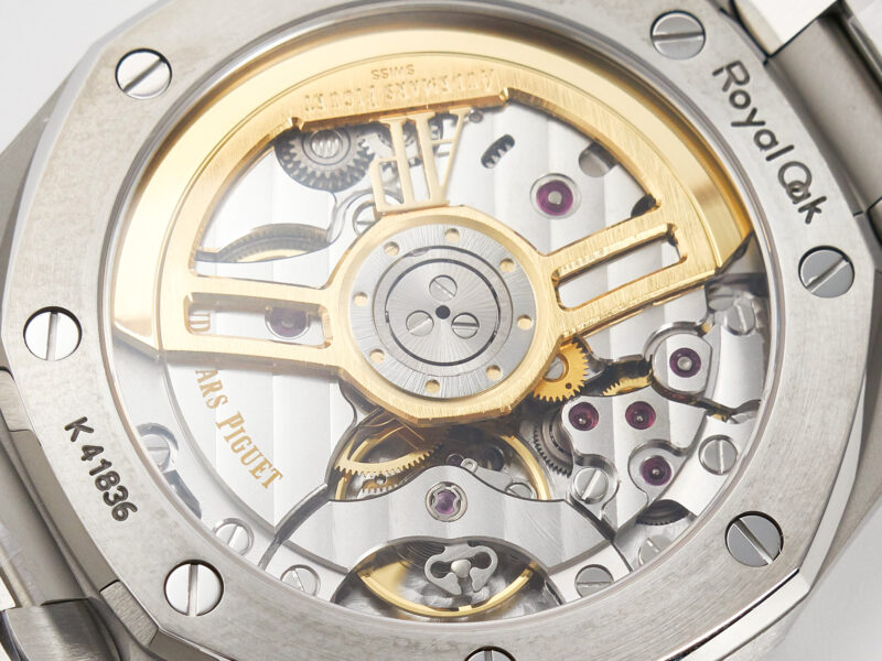 Royal Oak 41mm 15500 SS ZF 1:1 Best Edition Blue Textured Dial on SS Bracelet SA4302 S*per Clone V3