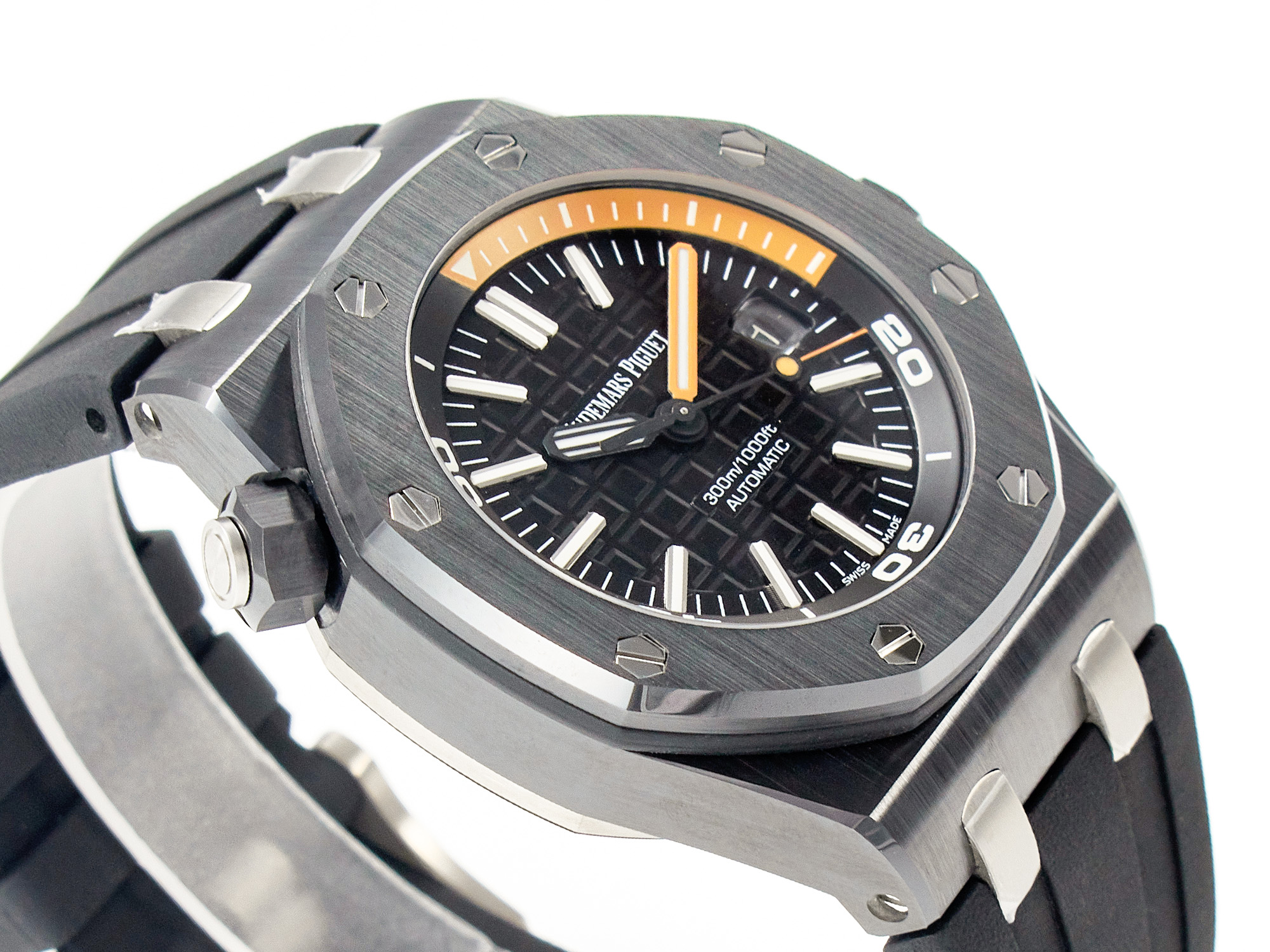Royal Oak Offshore Diver 15707 Black Ceramic ZF 1:1 Best Edition SA3120 S*per Clone